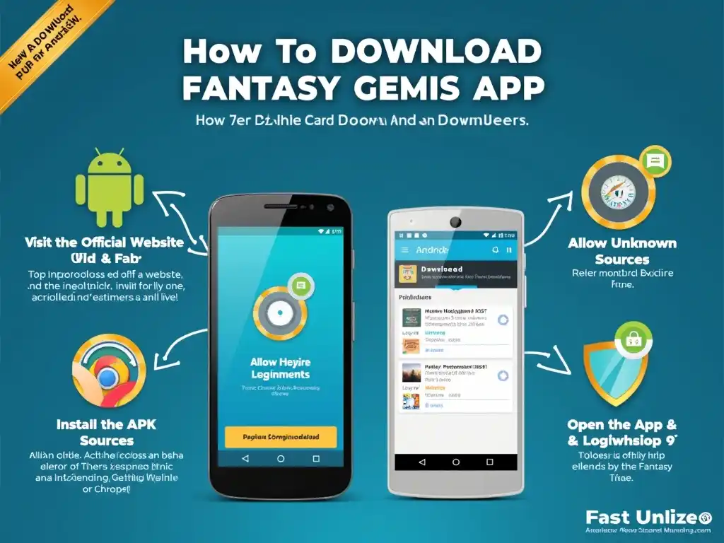 How to Download the Fantasy Gemes App