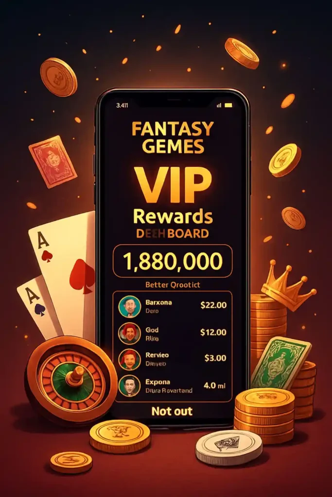 fantasy gemes VIP Member Rewards – Up to PKR 1,890,000